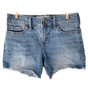 Abercrombie Kids Denim Jean Shorts Size 13/14 4" Inseam